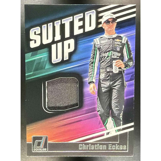 2026 Panini Donruss NASCAR Racing Christian Eckes #11 Suited Up Swatches MEM