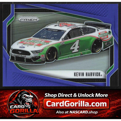 2025 Panini Prizm #141 Kevin Harvick Blue #/199