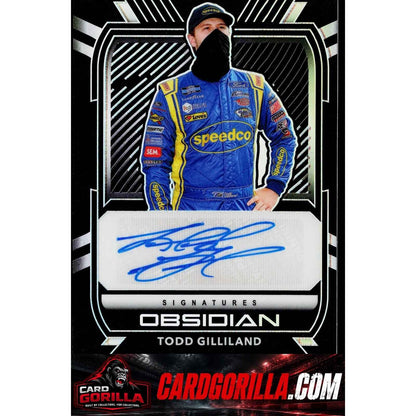 2021 Panini Chronicles #OS-TG Todd Gilliland Obsidian Signatures