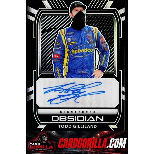 2021 Panini Chronicles #OS-TG Todd Gilliland Obsidian Signatures