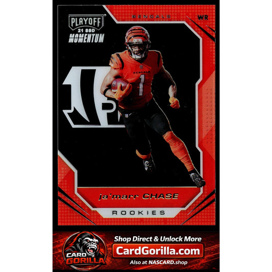 2021 Panini Chronicles #PMR-5 Ja'Marr Chase Playoff Momentum Rookies