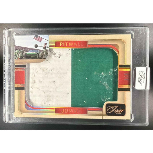 2026 Turn Four Racing Brad Keselowski Pit Wall Jumbo Swatches Holo Gold /5