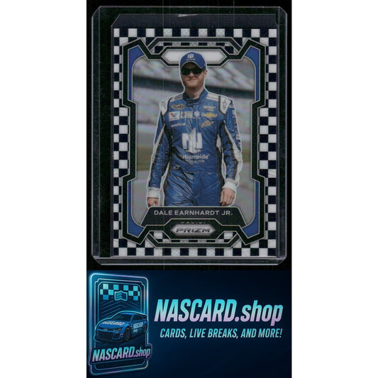 2024 Panini Prizm #100 Dale Earnhardt Jr Checkered Flag #/75
