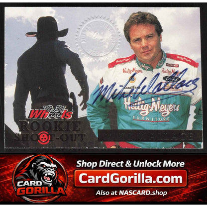 1994 Wheels High Gear #RS5 Mike Wallace Rookie Shootout Autographs #/1000