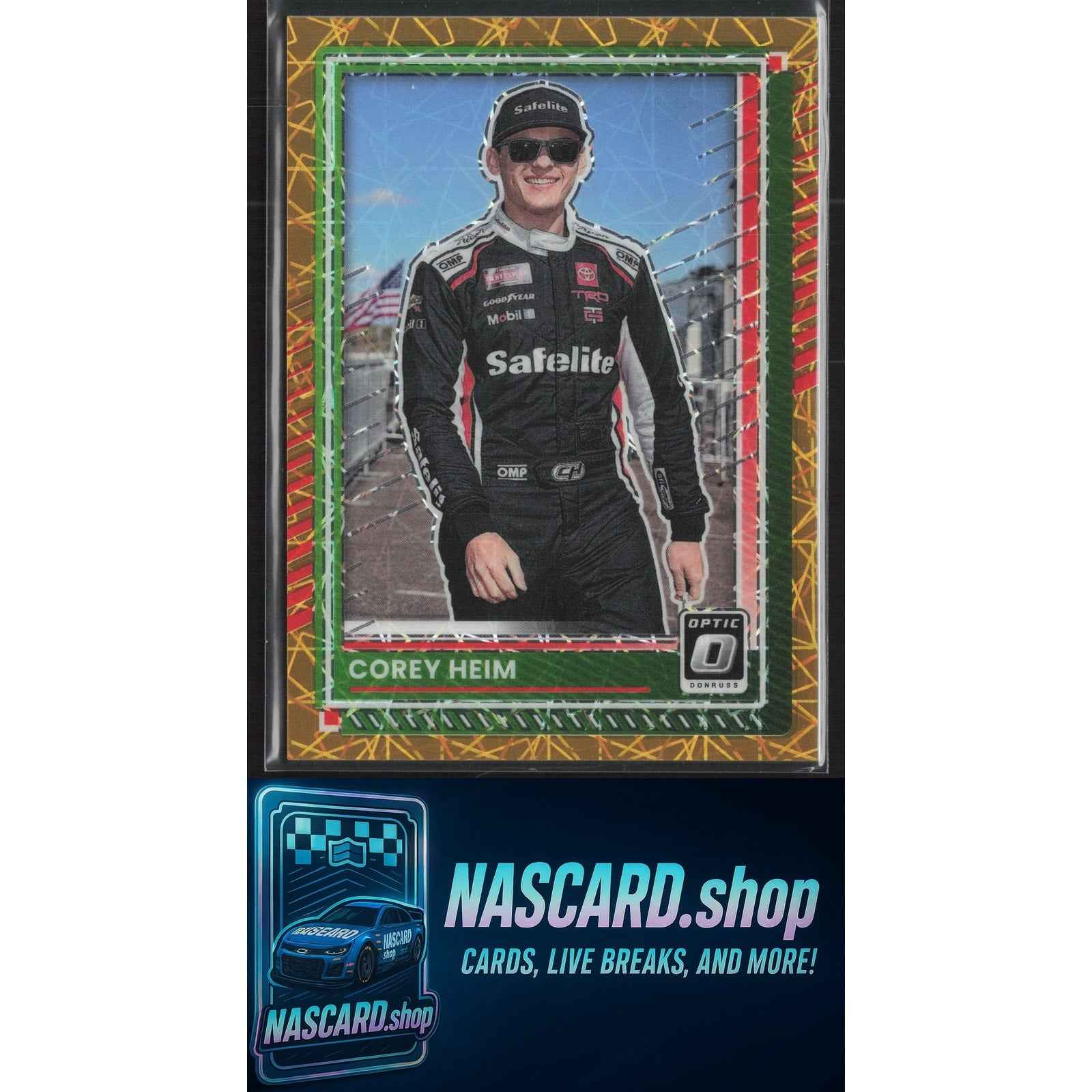 2025 Donruss #31 Corey Heim Optic Gold Velocity #/10