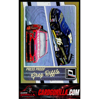 2017 Donruss #119 Greg Biffle Gold Press Proof #/99