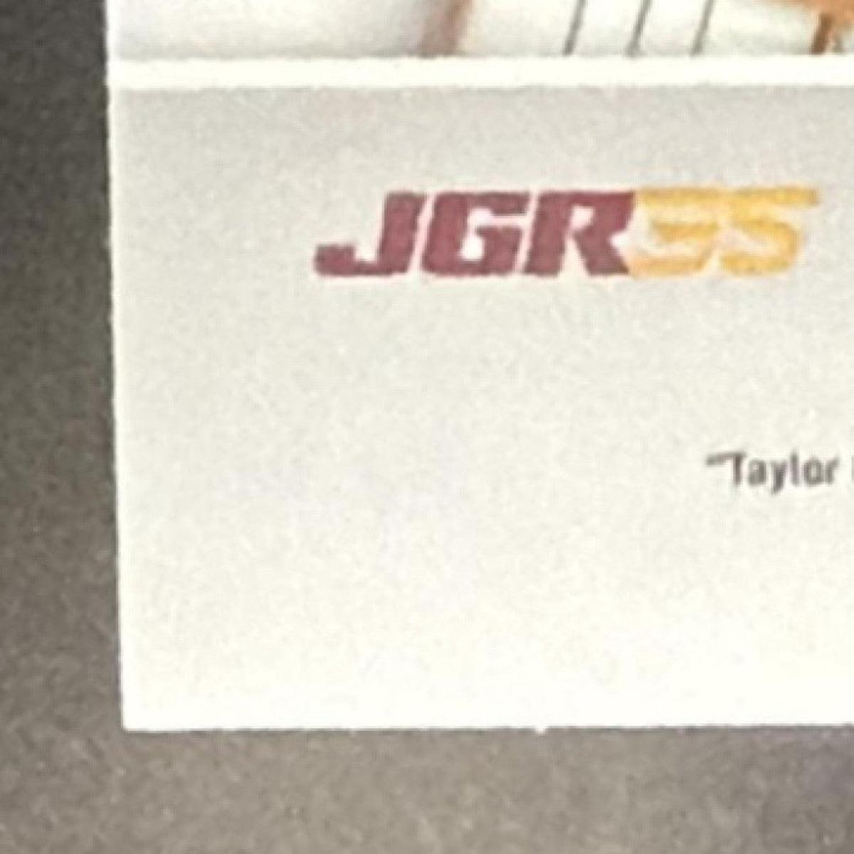 2026 Panini Select NASCAR Taylor Gray #288 Set - Trackside Silver Logo