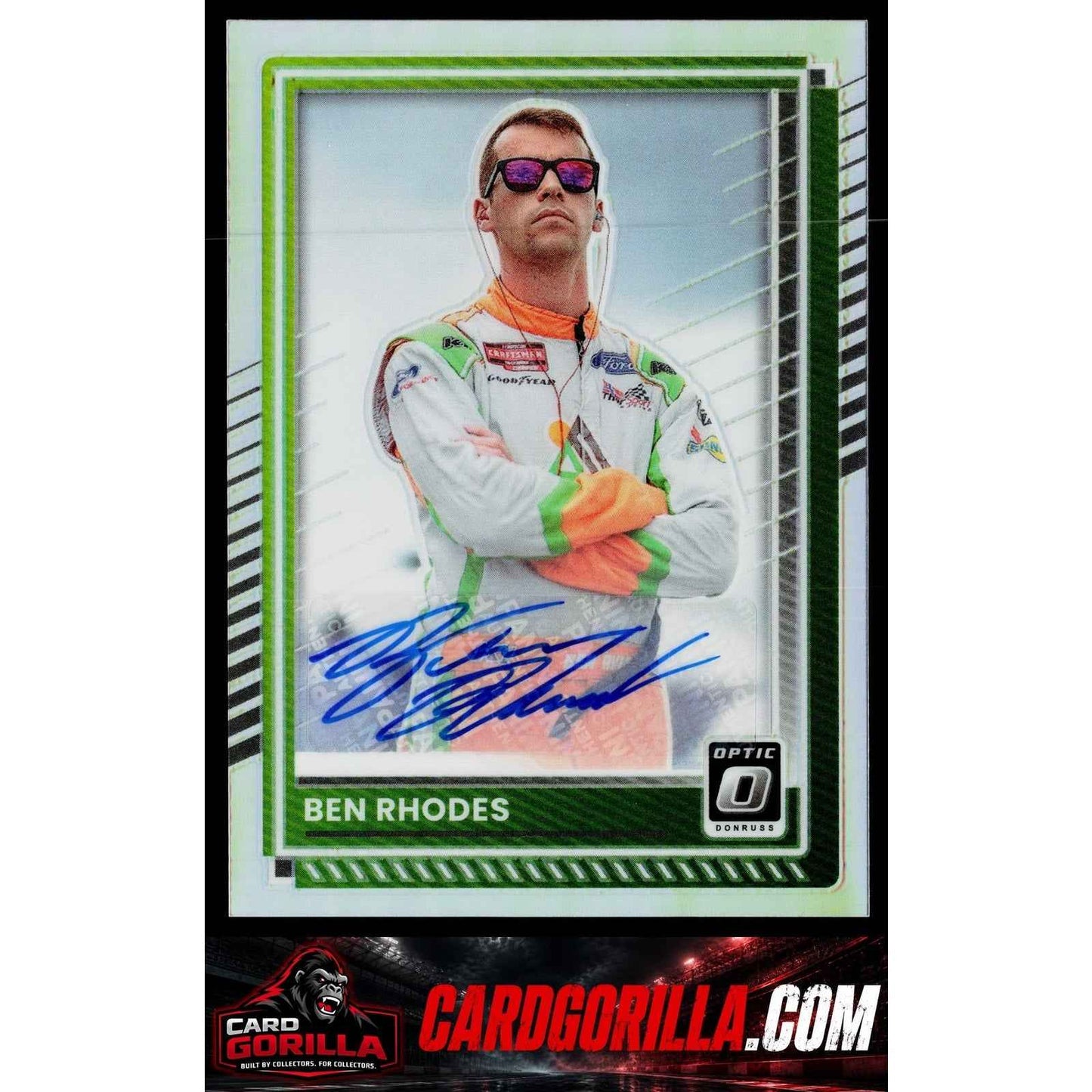 2025 Donruss #63 Ben Rhodes Optic Signatures