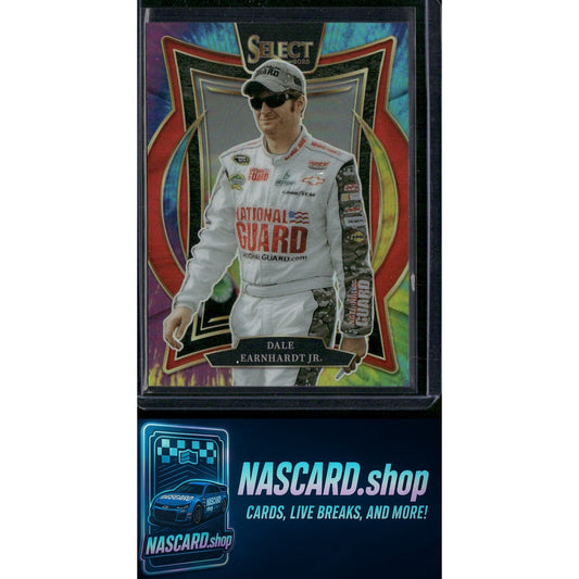 2025 Select Racing #62 Dale Earnhardt Jr. Grandstand Tie-Dye Prizms #03/25 - NASCARD.shop