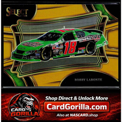 2024 Panini Select #197 Bobby Labonte Gold Prizms #/10