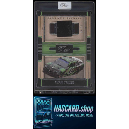 2025 Panini Turn Four #SWS-RTX Ryan Truex Sheet Metal Swatches #/99