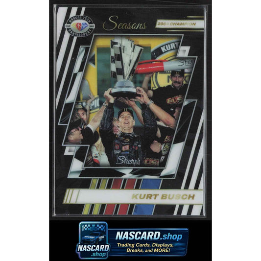 2023 Panini Prizm #89 Kurt Busch NASCAR 75th Anniversary