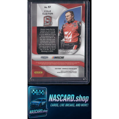 2020 Panini Chronicles #57 Cole Custer Spectra RC