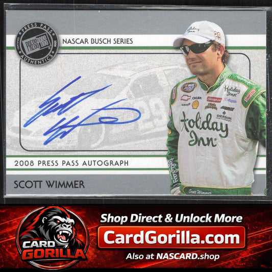 2008 Press Pass #NNO Scott Wimmer Autographs