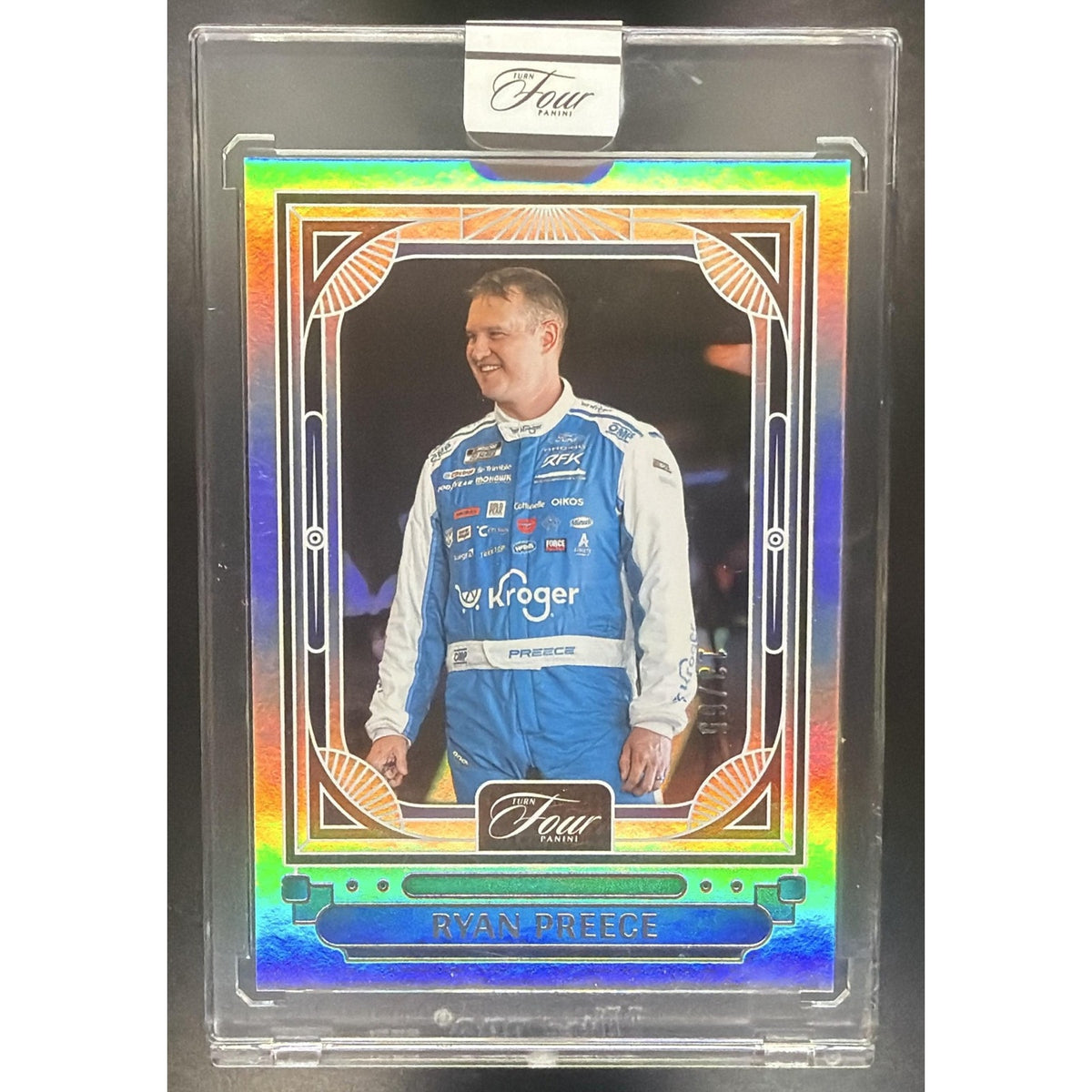 2026 Panini Turn Four Racing Ryan Preece #9 13/65