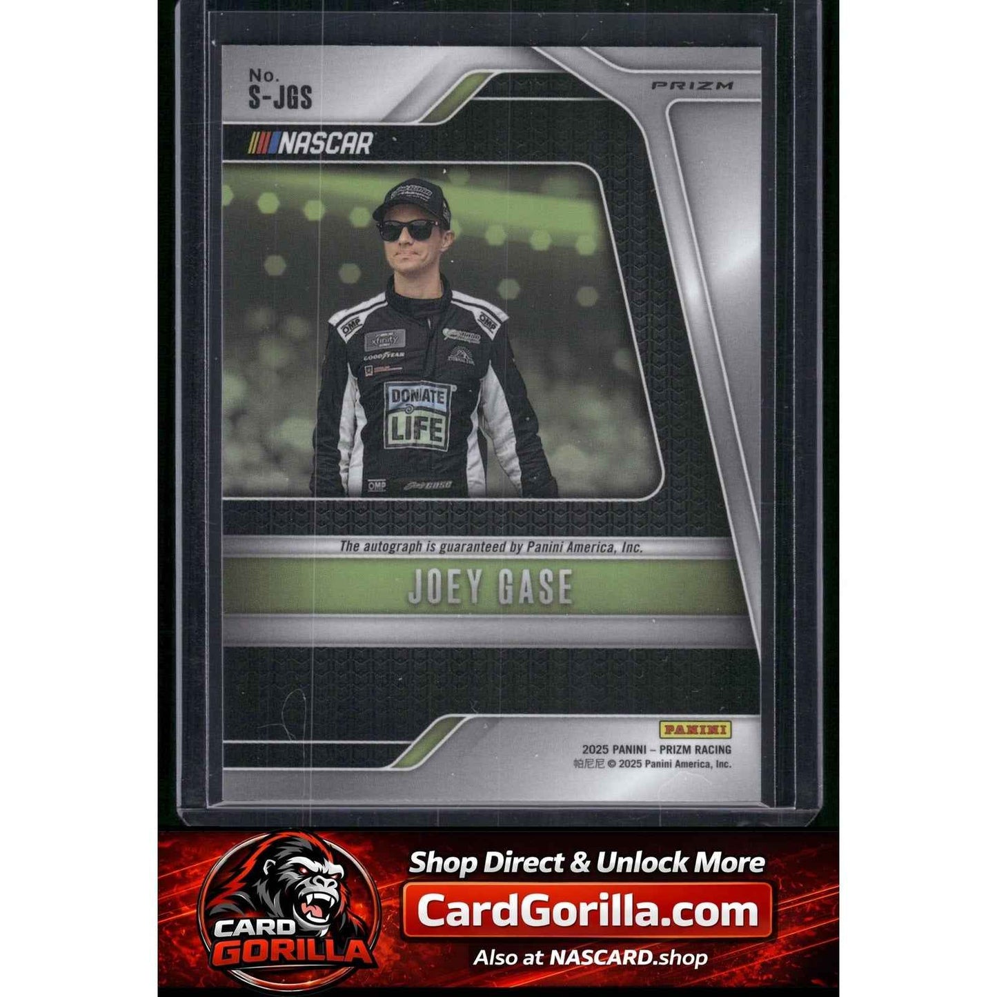 2025 Panini Prizm #S-JGS Joey Gase Scripts