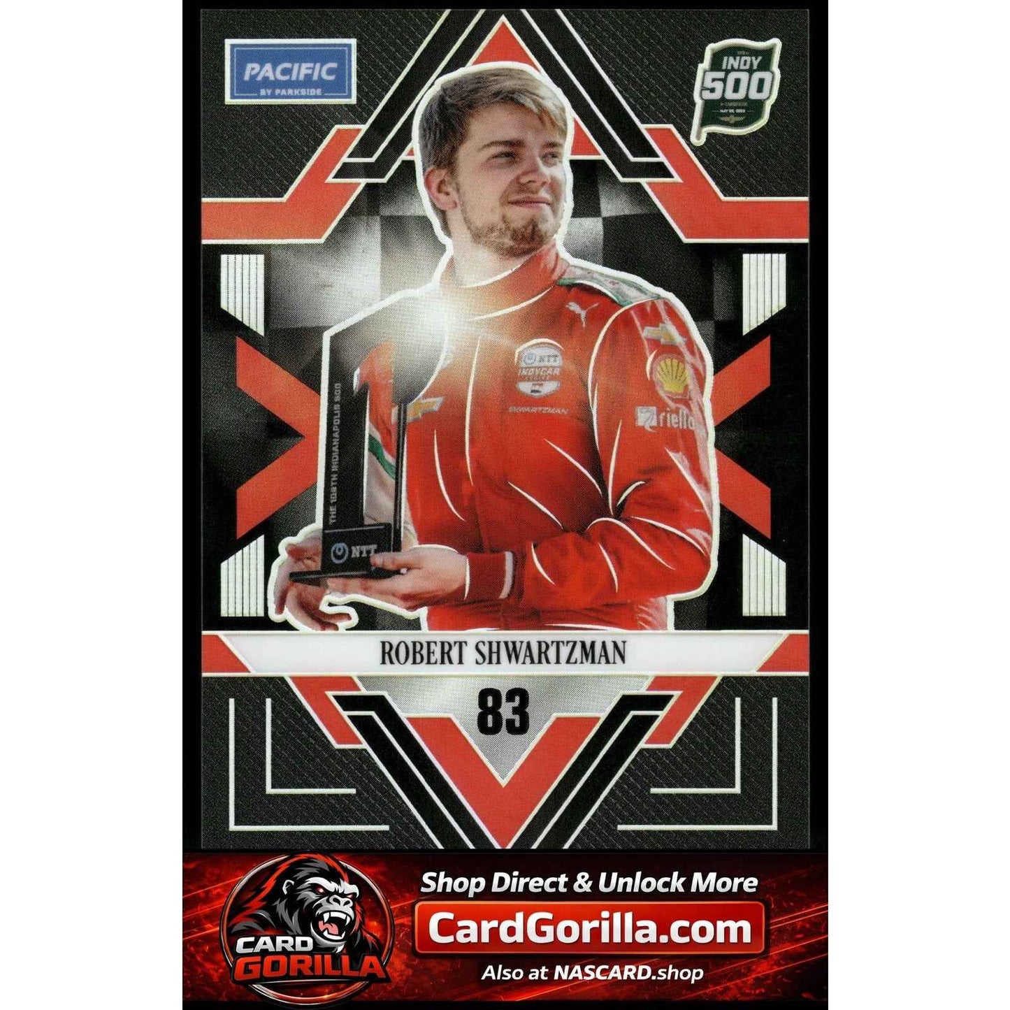 2025 Parkside Indy 500 Pacific #26 Robert Shwartzman