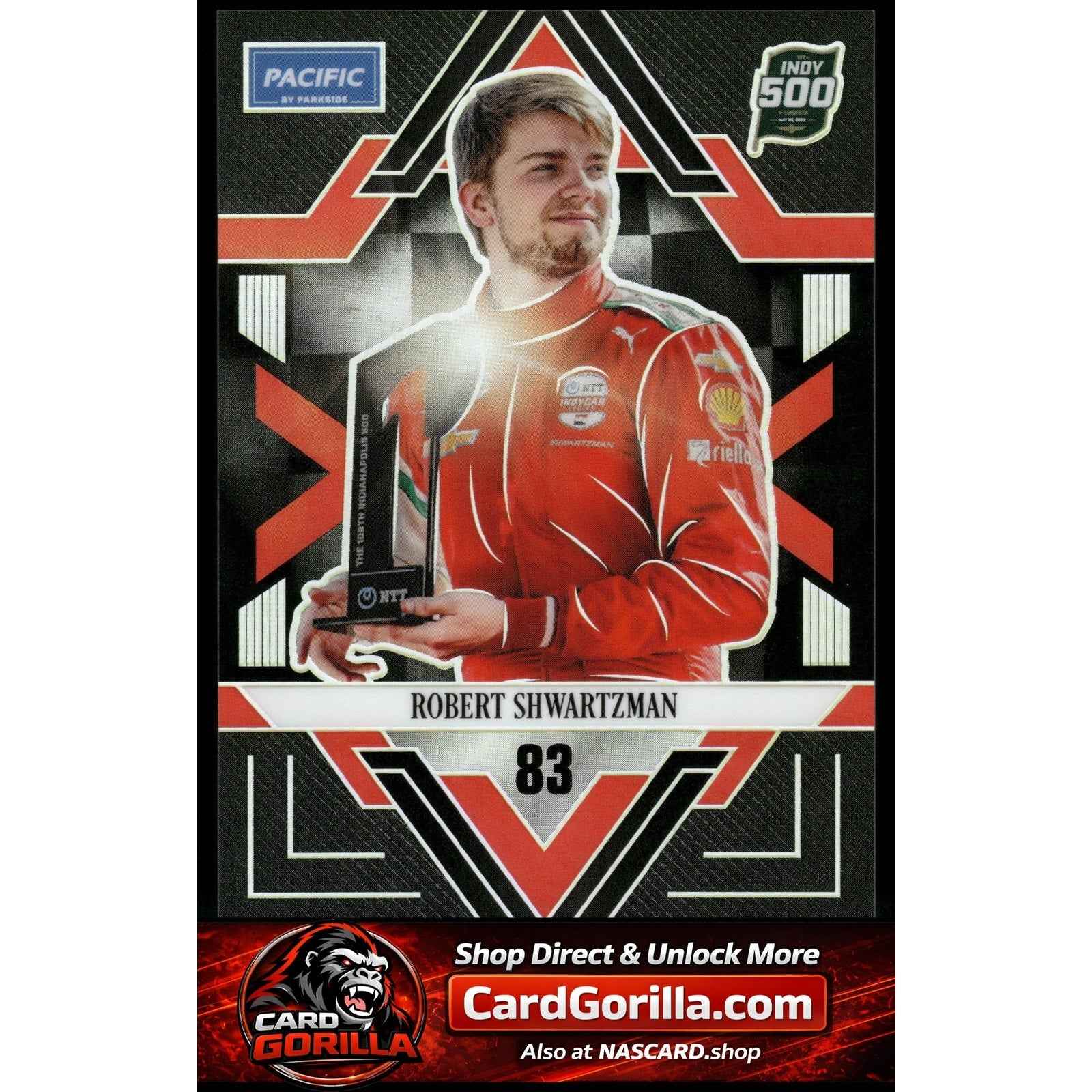 2025 Parkside Indy 500 Pacific #26 Robert Shwartzman