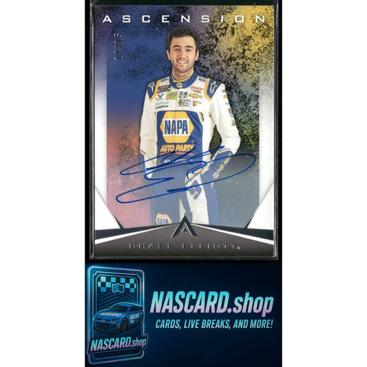 2020 Panini Chronicles #3 Chase Elliott Ascension Autographs #/15