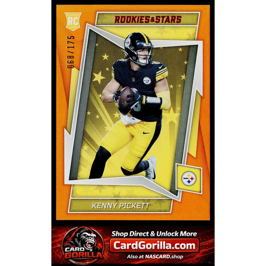 2022 Panini Rookies & Stars #101 Kenny Pickett Orange #/175