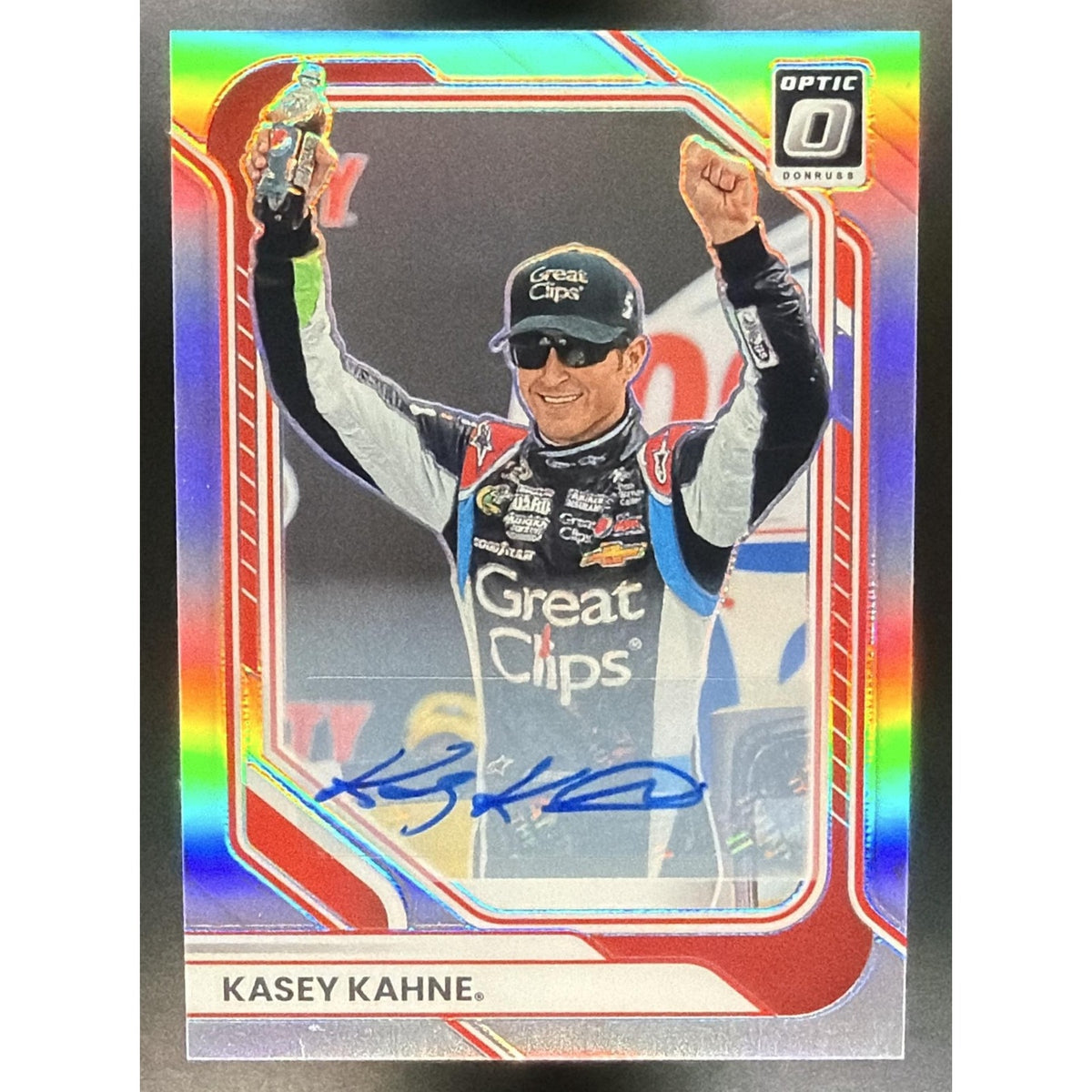 2026 Panini Donruss NASCAR Racing Kasey Kahne #33 Optic Signatures Auto