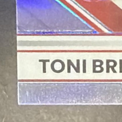 2026 Panini Donruss NASCAR Racing Toni Breidinger #31 Optic Signatures Auto