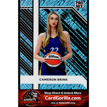 2024 Leaf Collective Promo 1989 Pro Set Base Shimmer Light Blue Cameron Brink