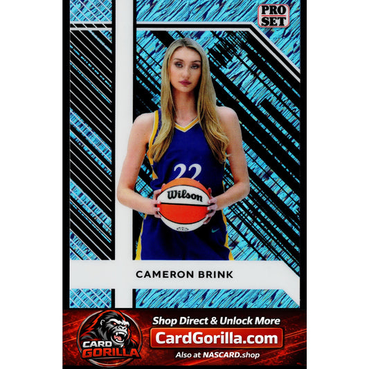 2024 Leaf Collective Promo 1989 Pro Set Base Shimmer Light Blue Cameron Brink