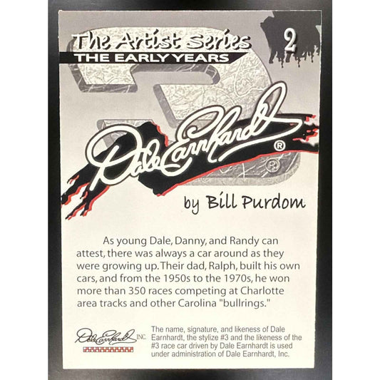 2002 Dale Earnhardt The Artist Series Bill Purdom #2 The Early Years