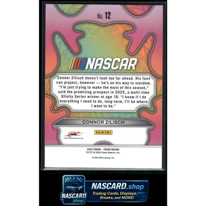 2025 Panini Prizm #12 Connor Zilisch Groovy