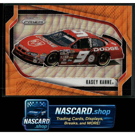 2025 Panini Prizm #133 Kasey Kahne Orange Wave #/125