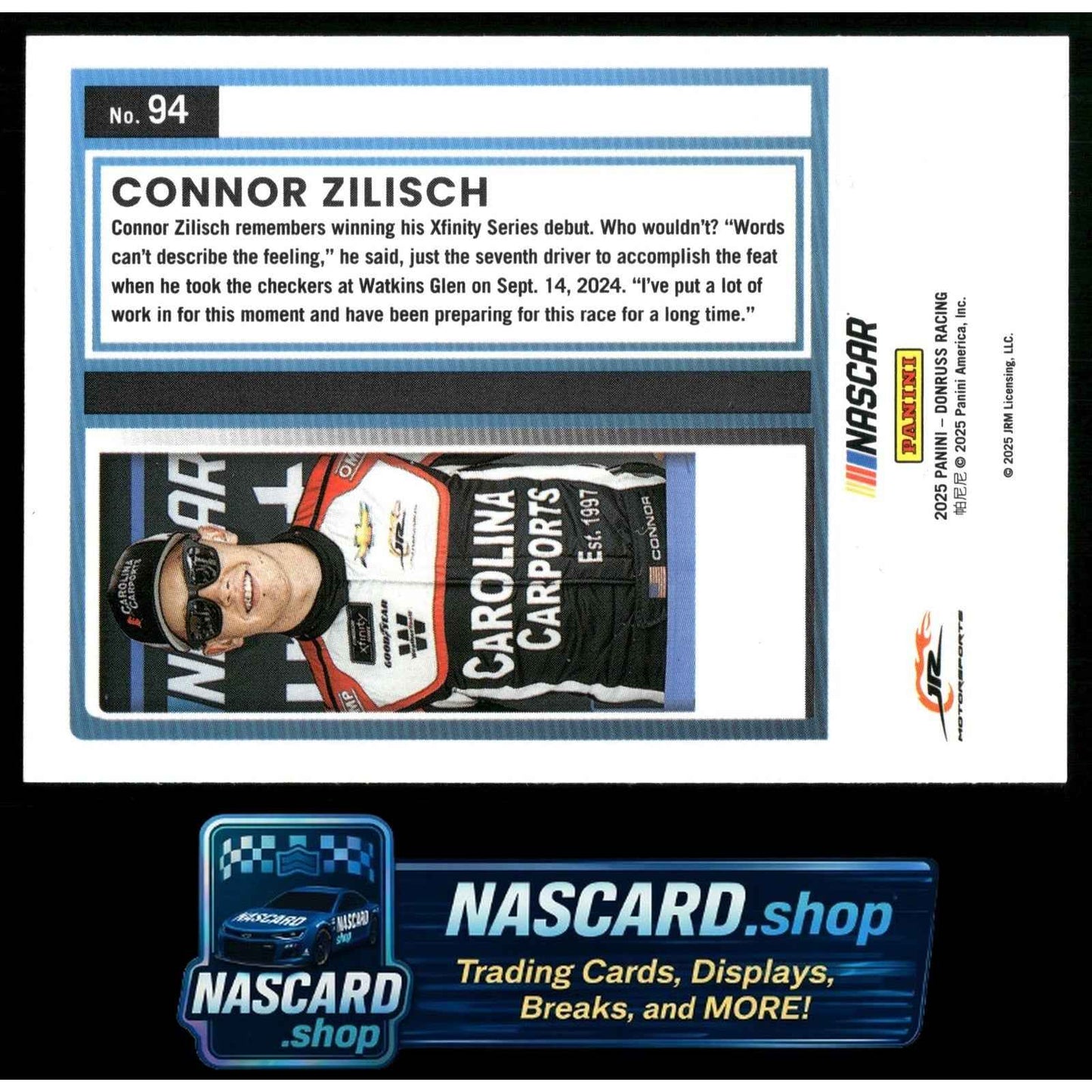2025 Donruss #94 Connor Zilisch
