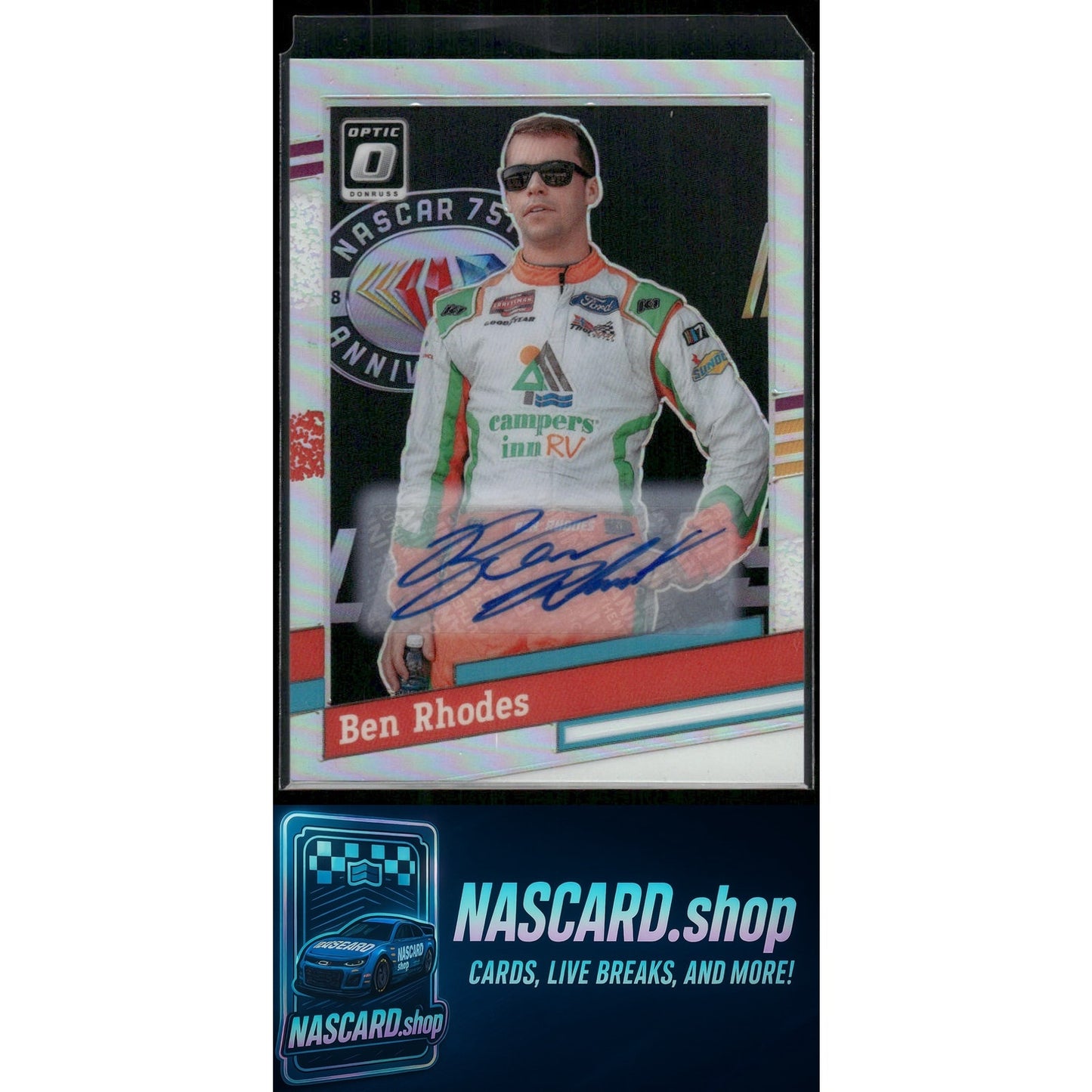 2024 Donruss #133 Ben Rhodes Optic Signatures