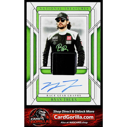2025 Panini National Treasures #RGG-RTX Ryan Truex Race Gear Graphs #/75