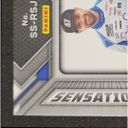 2024 Panini Prizm Ricky Stenhouse Jr Sensational Signatures Blue Shimmer FOTL /4