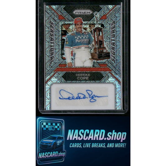 2024 Panini Prizm #SS-DCE Derrike Cope Sensational Signatures Mojo #/25