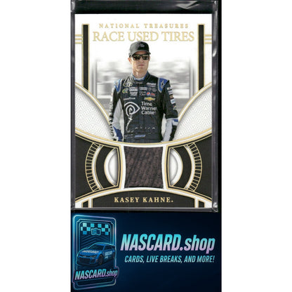2024 Panini National Treasures Kasey Kahne Race Used Tires Holo Gold #/10