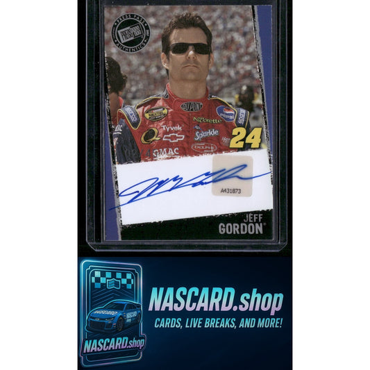 2007 Press Pass Jeff Gordon Wal-Mart Autographs #/45 - NASCARD.shop