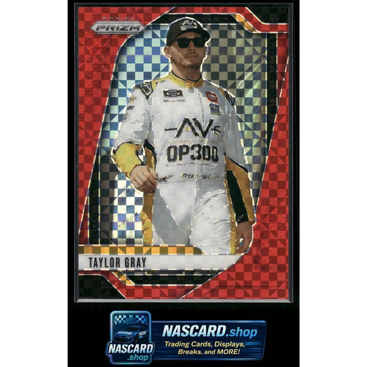 2025 Panini Prizm #23 Taylor Gray Red Power #/175