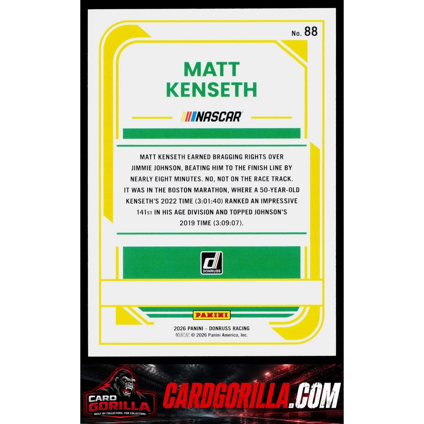 2026 Donruss #88 Matt Kenseth Red #/299