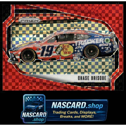 2025 Panini Prizm #142 Chase Briscoe Red Power #/175