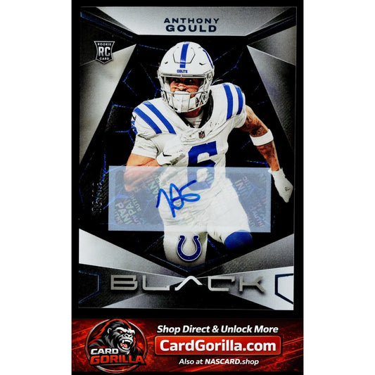 2024 Panini Black #104 Anthony Gould Rookies Autographs #/199