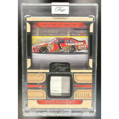 2026 Panini Turn Four Racing Jamie McMurray #SM-JMM Sheet Metal Swatches /199