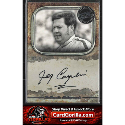 2010 Press Pass Legends #NNO Jeg Coughlin Autographs Silver #/91 NHRA