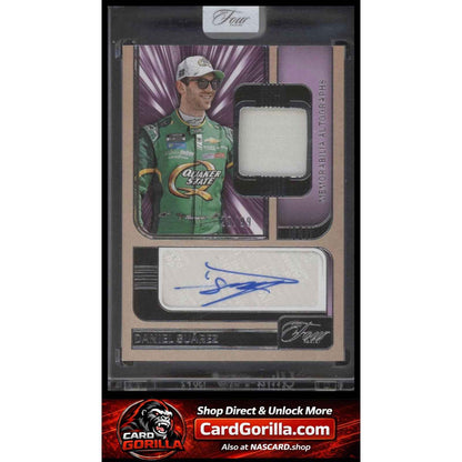 2025 Panini Turn Four #MA-DSZ Daniel Suarez Memorabilia Autographs #/99