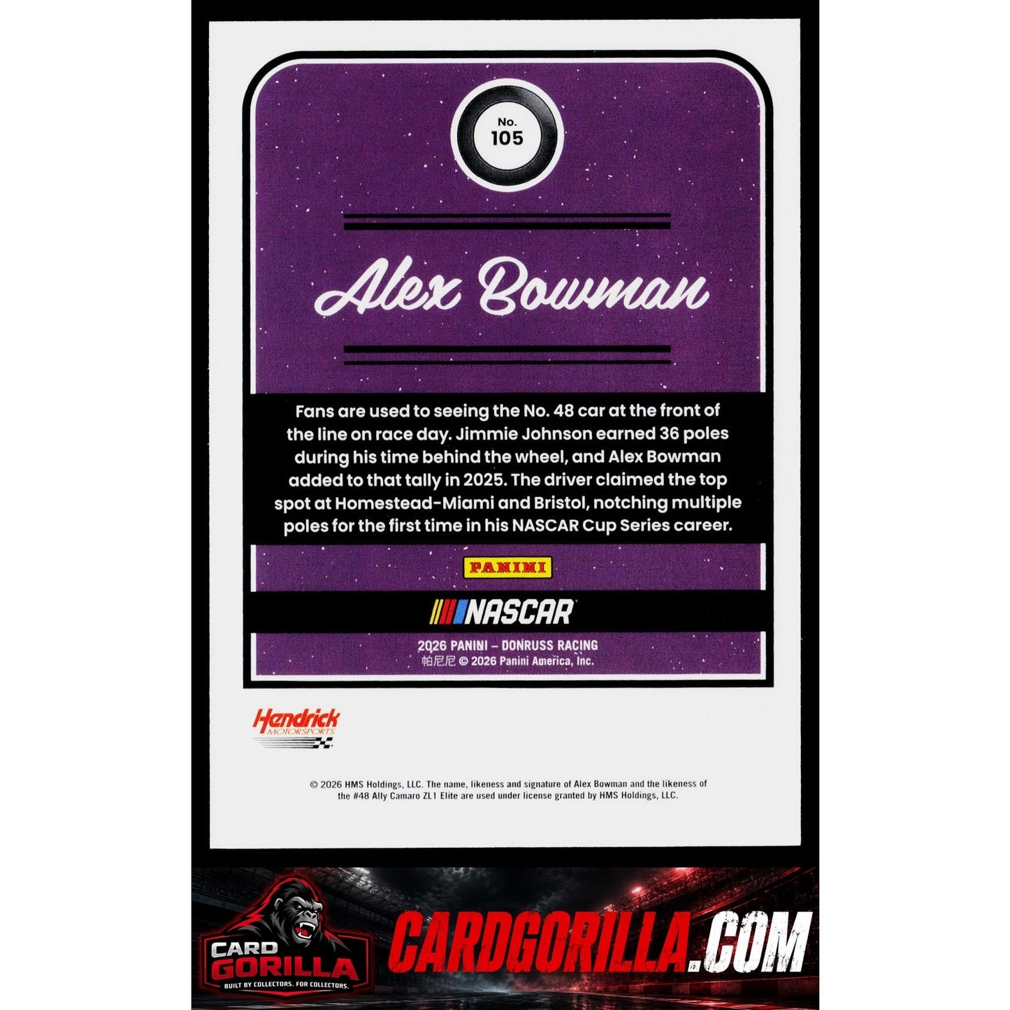 2026 Donruss #105 Alex Bowman Red #/299
