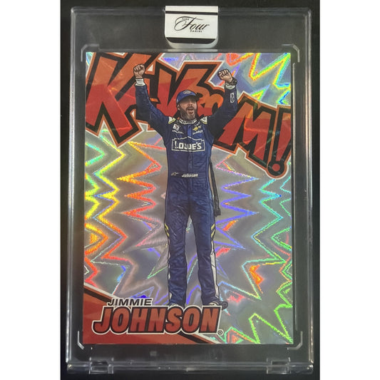 2026 Panini Turn Four Racing Jimmie Johnson #7 Ka-Vroom! KAVroom! SSP CASE HIT!