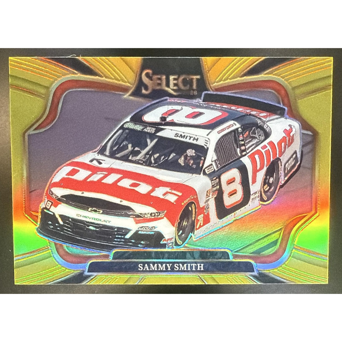 2026 Panini Select NASCAR Sammy Smith #128 Set - Pit Road Gold Prizms 7/10