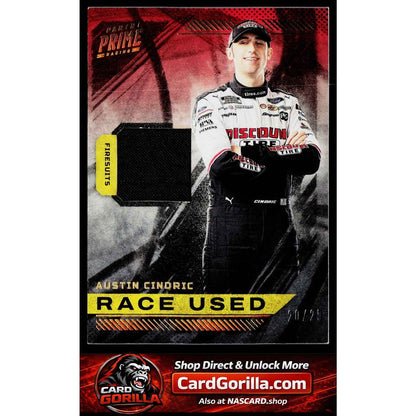 2023 Panini Prime #RU-ACI Austin Cindric Race Used Firesuits #/99