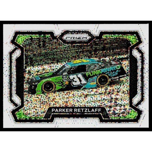 2024 Panini Prizm #5 Parker Retzlaff White Sparkle